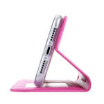 Capa Flip Cover iPhone 11 Efeito Couro Seda