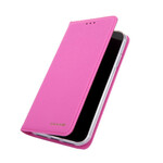 Capa Flip Cover iPhone 11 Efeito Couro Seda