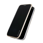Capa Flip Cover iPhone 11 Leatherette Metallic Edges