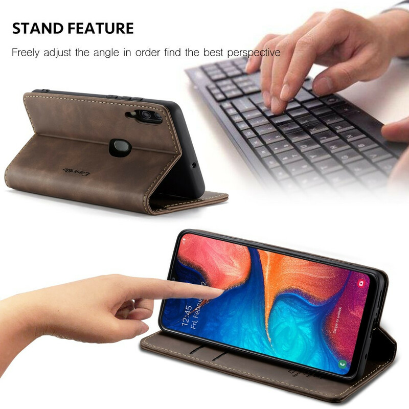 Capa Flip Cover Samsung Galaxy A30 CASEME Leatherette Capa Flip Cover Samsung Galaxy A30 CASEME Leatherette