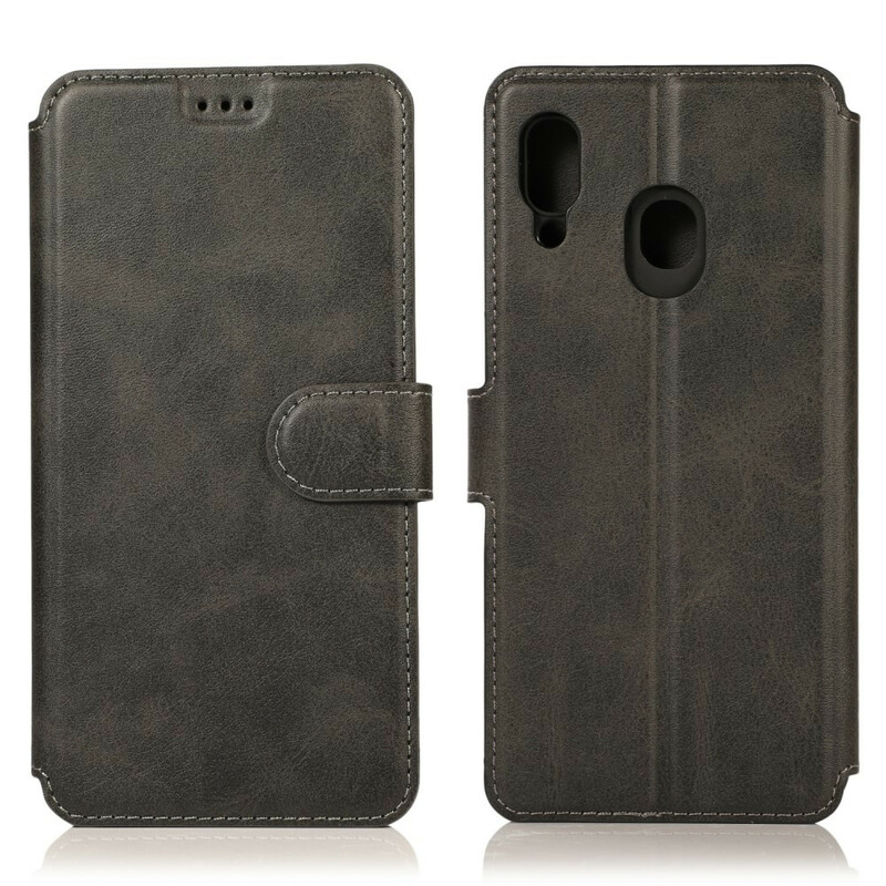 Samsung Galaxy A30 Silicone e Capa de Couro