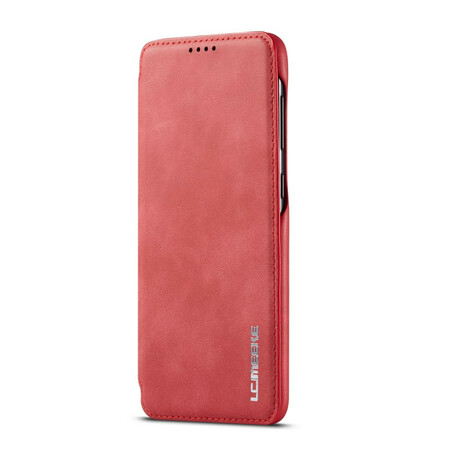 Capa Samsung Galaxy A30 LC.IMEEKE Efeito Couro