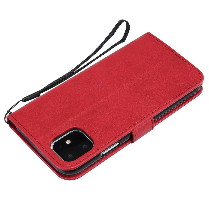 Efeito Couro iPhone 11 Capa com CordÃ£o