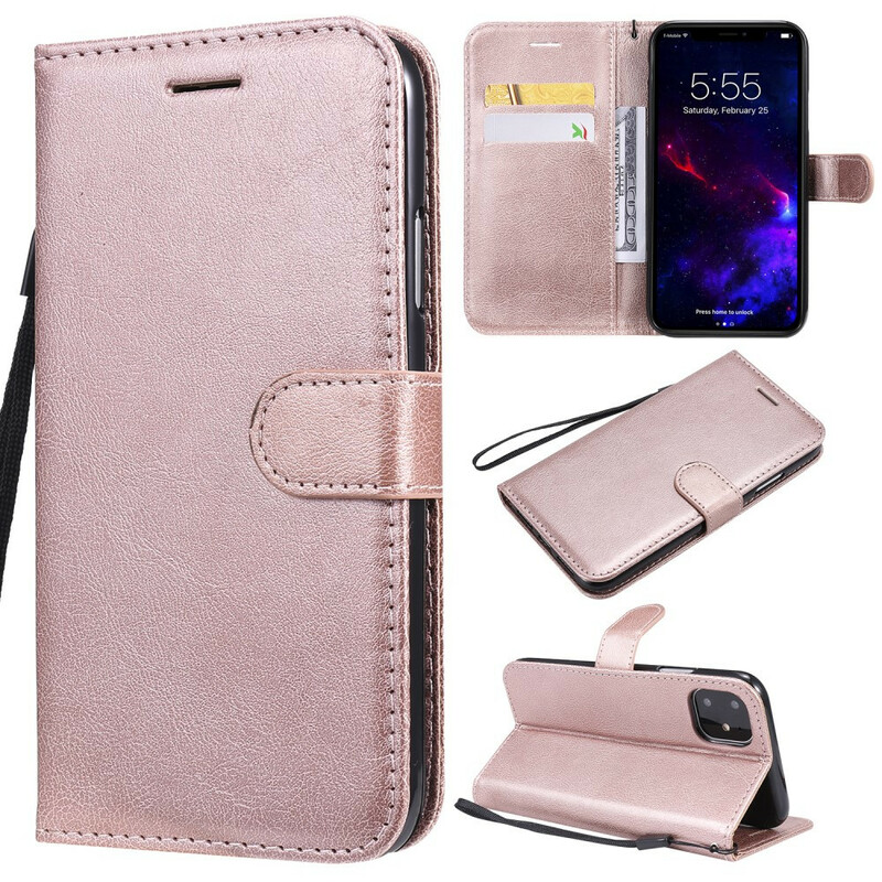 Efeito Couro iPhone 11 Capa com CordÃ£o