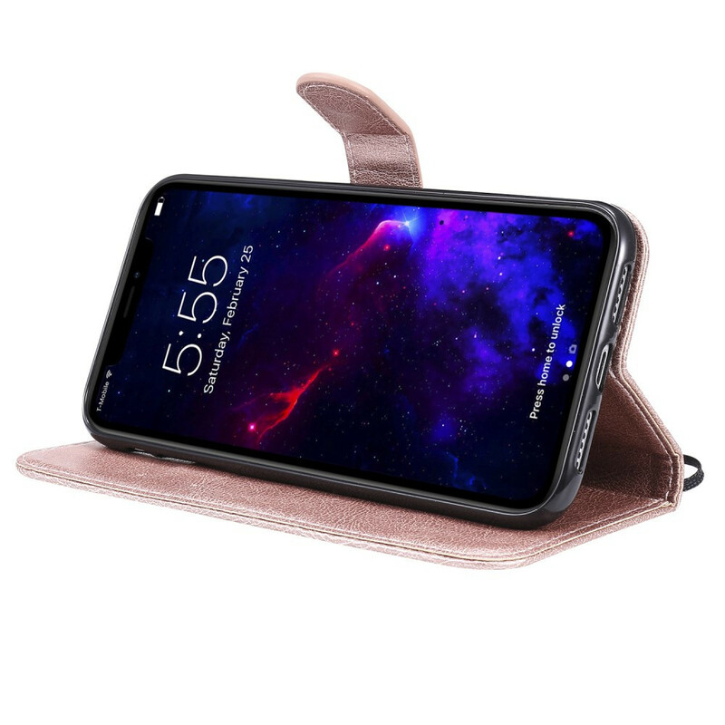 Efeito Couro iPhone 11 Capa com CordÃ£o