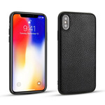 iPhone XS Genuine Leather Case Lychee