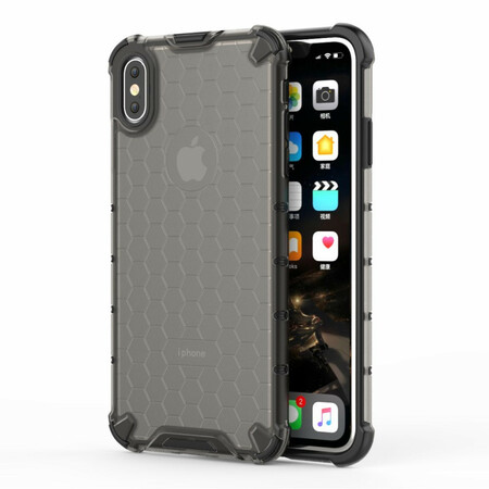 Capa estilo favo de mel do iPhone XS Max
