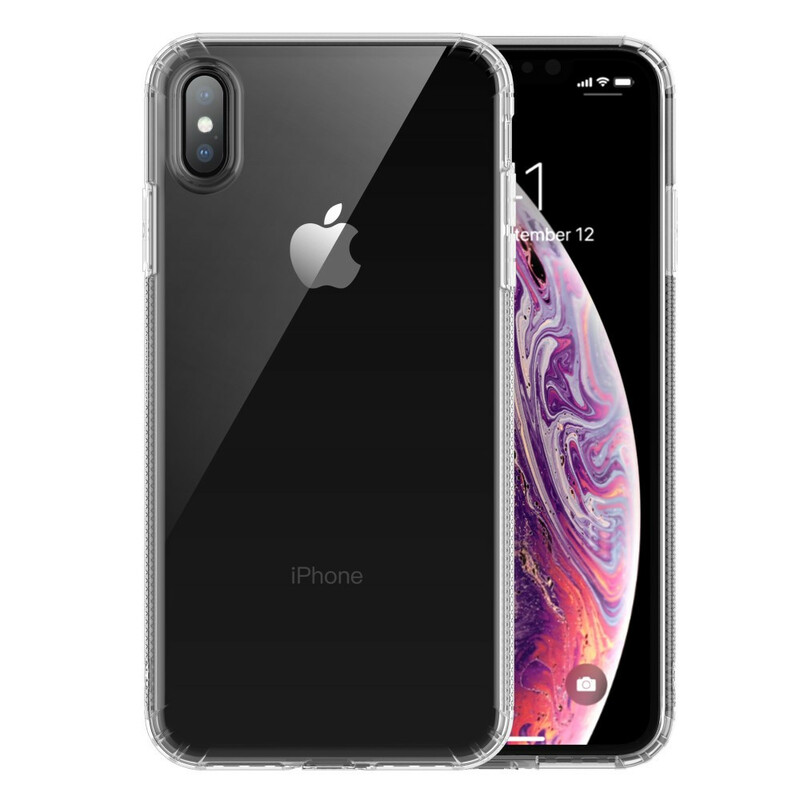 iPhone XS Máx. Capa Transparente LEEU Almofadas de Protecção