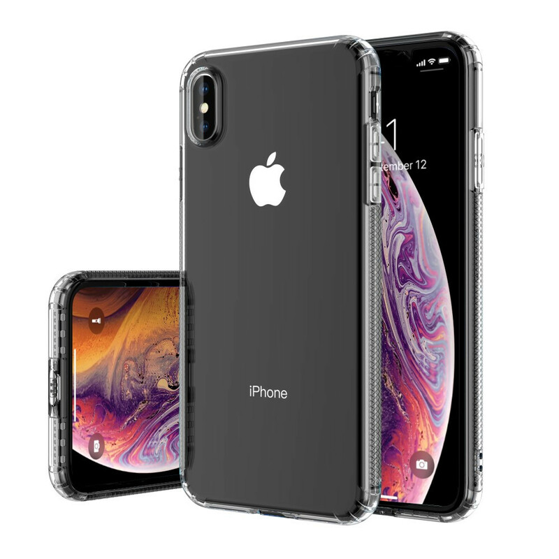 iPhone XS Máx. Capa Transparente LEEU Almofadas de Protecção