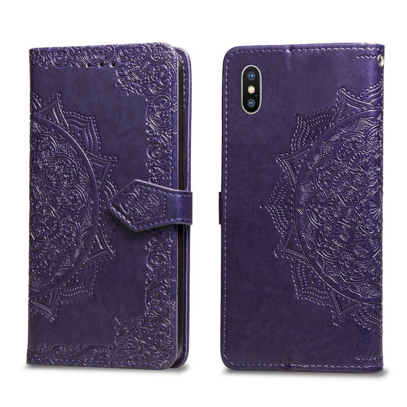 Capa iPhone X Mandala Idade Média