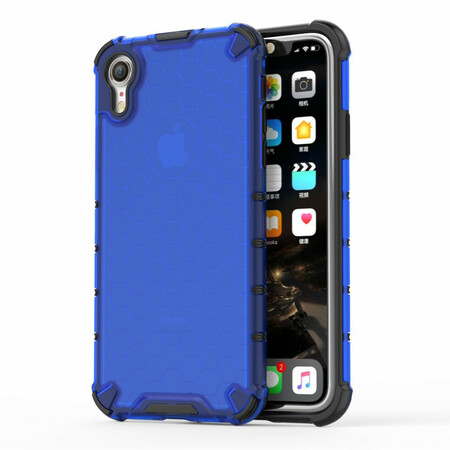 Estilo de capa do favo de mel do iPhone XR