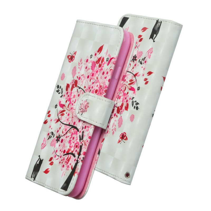 Xiaomi Redmi Note 8 Pro Case Tree Pink