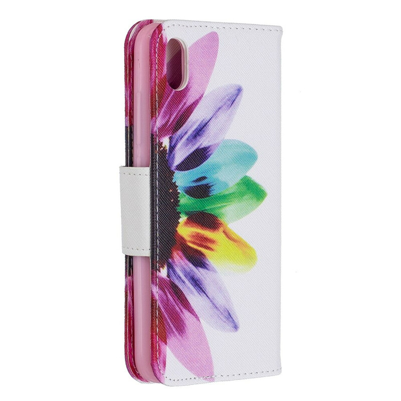 Xiaomi Redmi 7A Capa de Flor de Aquarela