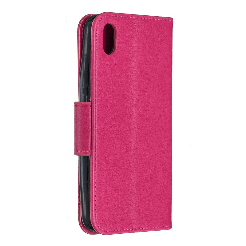 Xiaomi Redmi 7A Capa de CordÃ£o Impressa com Borboleta