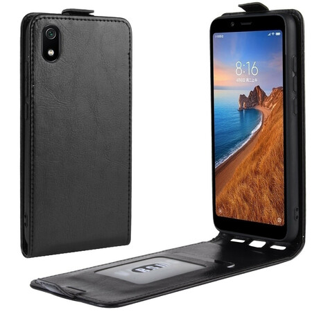 Xiaomi Redmi 7A Capa de Efeito Couro Dobrável