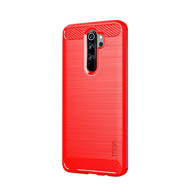 Xiaomi Redmi Note 7 Pro Capa de Fibra de Carbono Escovado Mofi