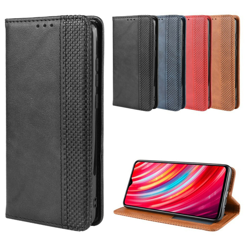 Tampa Flip Cover Xiaomi Redmi Note 8 Pro Leather Effect Vintage Styling