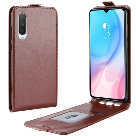 Xiaomi Mi 9 Lite Capa de Efeito Couro Dobrável