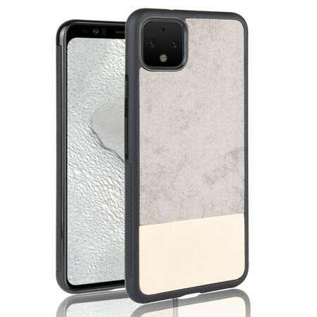 Google Pixel 4 Capa de couro de duas cores