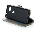 Google Pixel 3A Capa de Couro Kitten