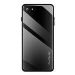 iPhone 8 / 7 Capa Fibra de Carbono de Vidro Temperado