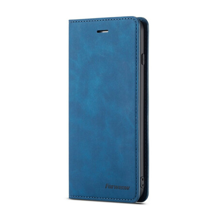 Tampa Flip Cover iPhone 8 Plus / 7 Plus Efeito Couro FORWENW