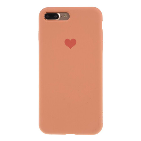 iPhone 8 Plus / 7 Plus Capa de Silicone Coração