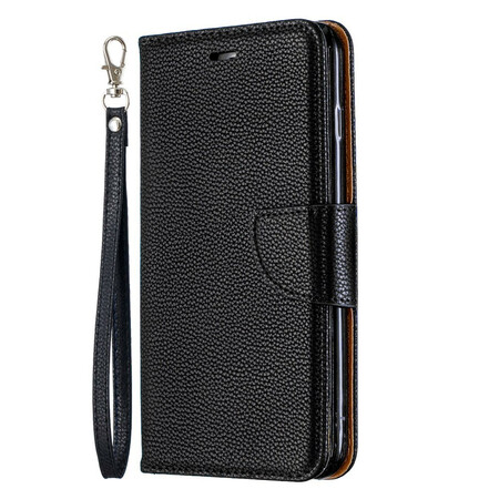 Capa para iPhone 8 Plus / 7 Plus Couro de Lychee Colorido com Cordão
