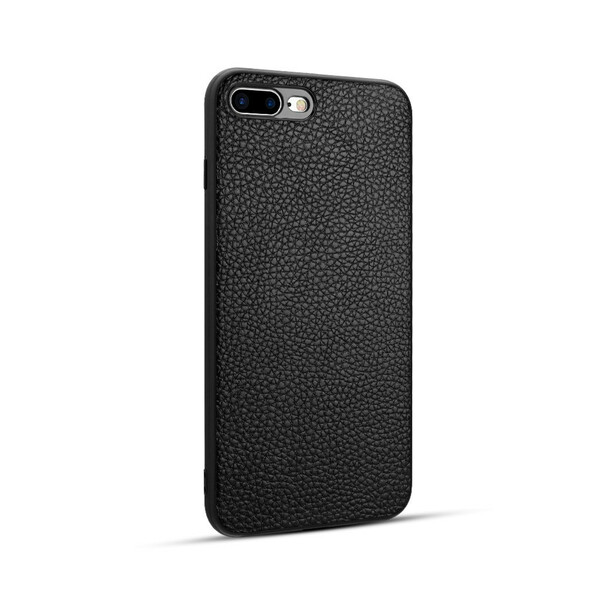 iPhone 8 Plus / 7 Plus Lychee Capa de Couro Genuína Lychee