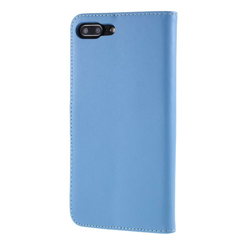 Capa iPhone 8 Plus / 7 Plus Cor de Couro Genuíno Capa iPhone 8 Plus / 7 Plus Cor de Couro Genuíno