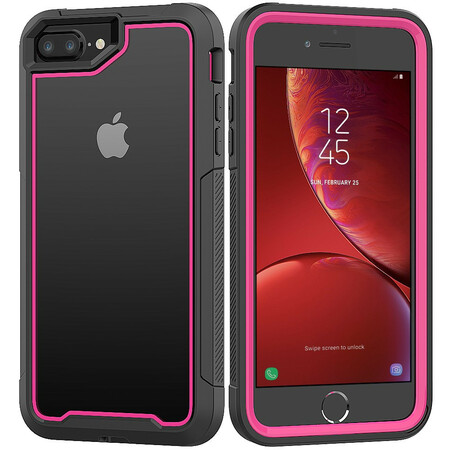 iPhone 8 Plus / 7 Plus Capa Híbrido Clear Bumper