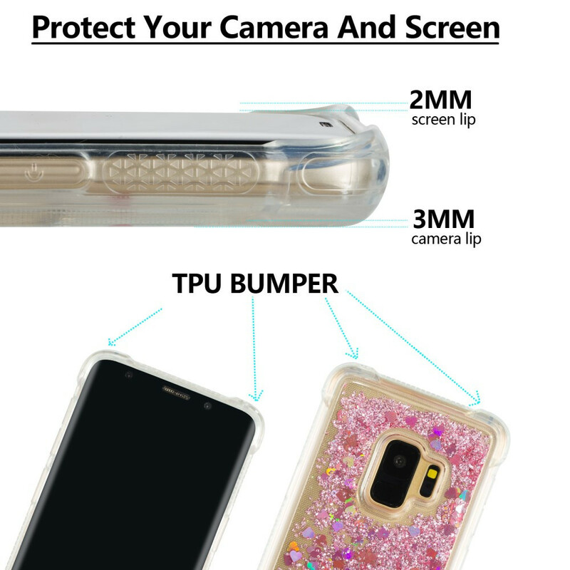 Capa Samsung Galaxy S9 Premium Glitter