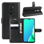 Oppo ao A9 2020 Leatherette Case Lychee