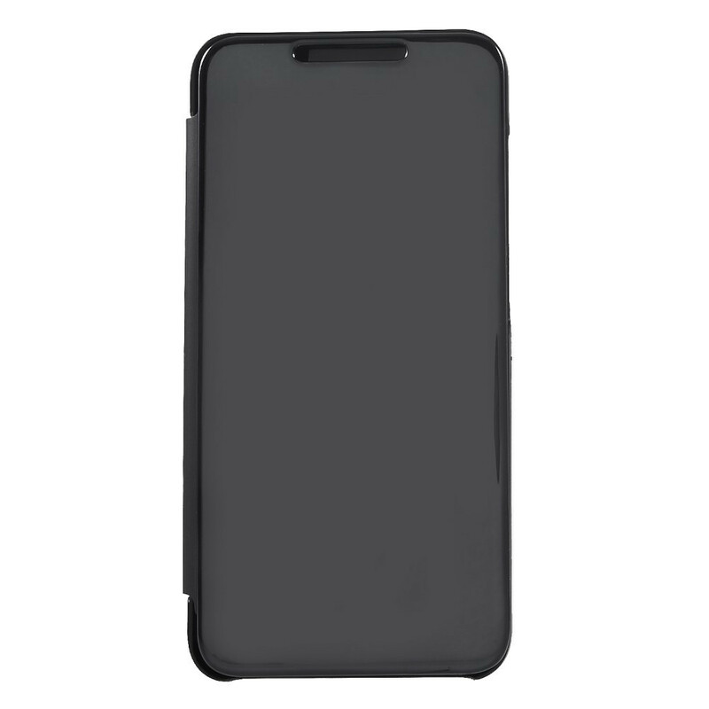 Capa Flip Xiaomi Pocophone F1 Efeito Espelho e Efeito Couro