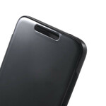 Capa Flip Xiaomi Pocophone F1 Efeito Espelho e Efeito Couro