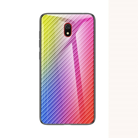 Xiaomi Redmi 8A Capa de vidro temperado em fibra de carbono