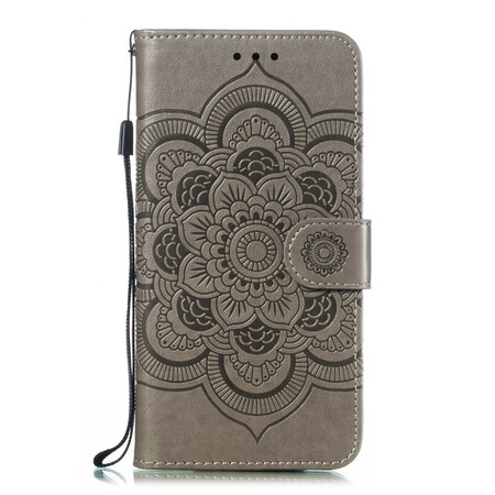 Huawei P Smart Z / Honor 9X Capa de Cordão Mandala Completa