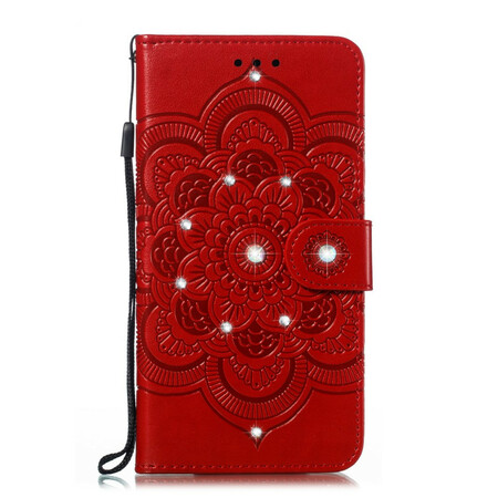 Huawei P Smart X / Honor 9X Case Mandala e Diamantes