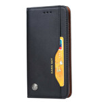 Capa Flip Huawei P Smart Z / Capa de cartão Honor 9X Leatherette