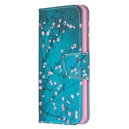 Xiaomi Redmi Note 8 Capa florido para árvore