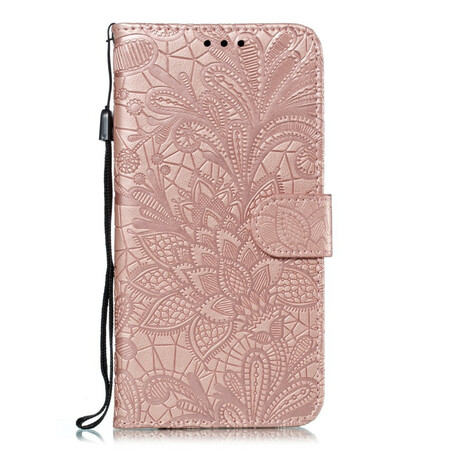 Capa Huawei P Smart Z / Honor 9X Flores Tribais com Bracelete