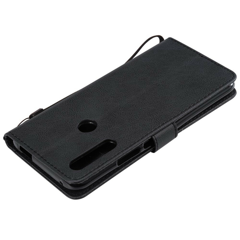 Capa Huawei P Smart Z / Honor 9X Efeito Couro com alça