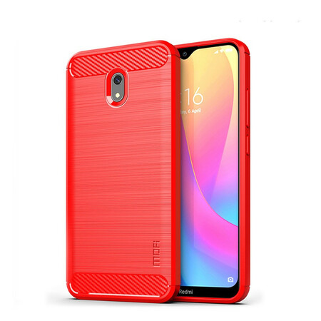 Xiaomi Redmi 8A Capa de Fibra de Carbono Escovado MOFI