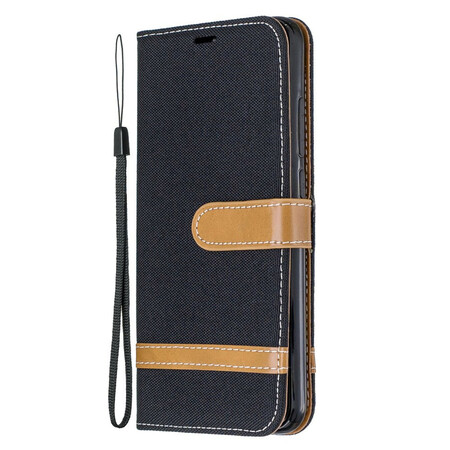 Xiaomi Redmi Note 8 Capa de tecido e de couro