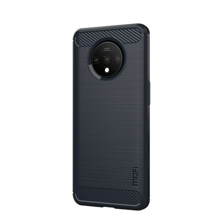 OnePlus 7T Capa de fibra de carbono escovada MOFI