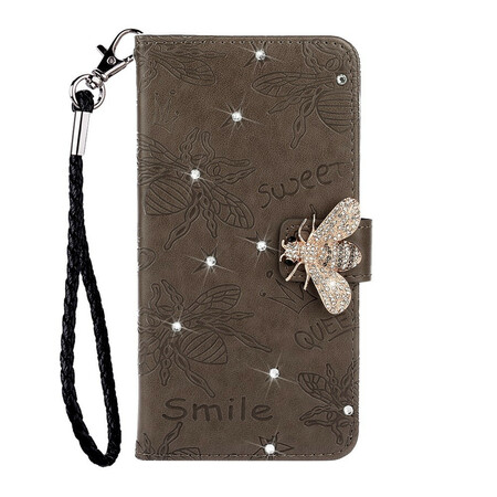 Xiaomi Redmi Note 8 Capa de Encanto das Abelhas Sorrisos