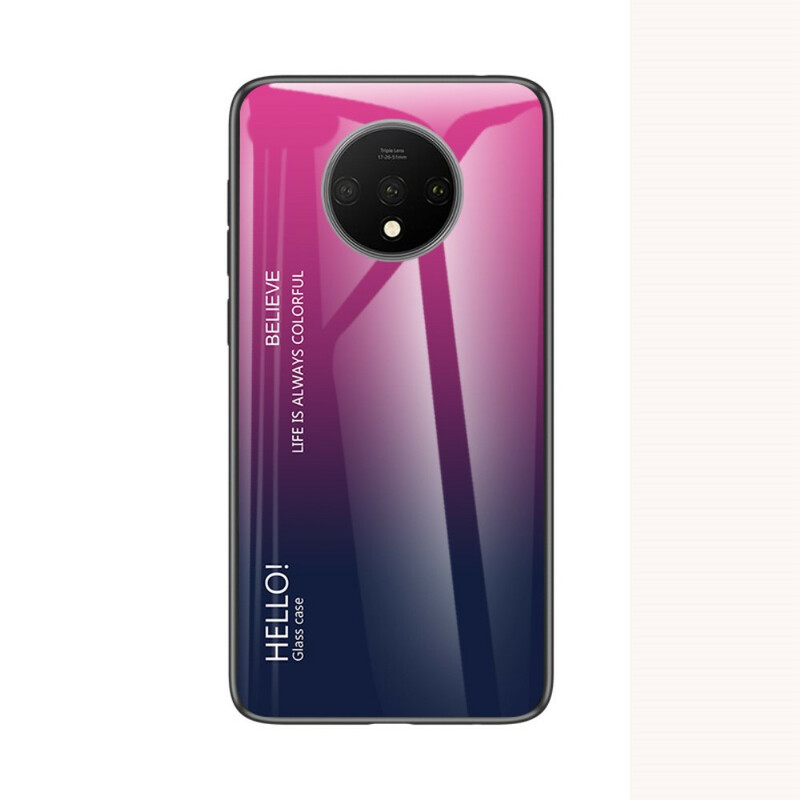 OnePlus 7T Capa de vidro temperado Olá