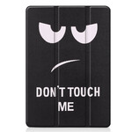 Capa inteligente iPad 10.2" (2019) Leatherette Don't Touch Me