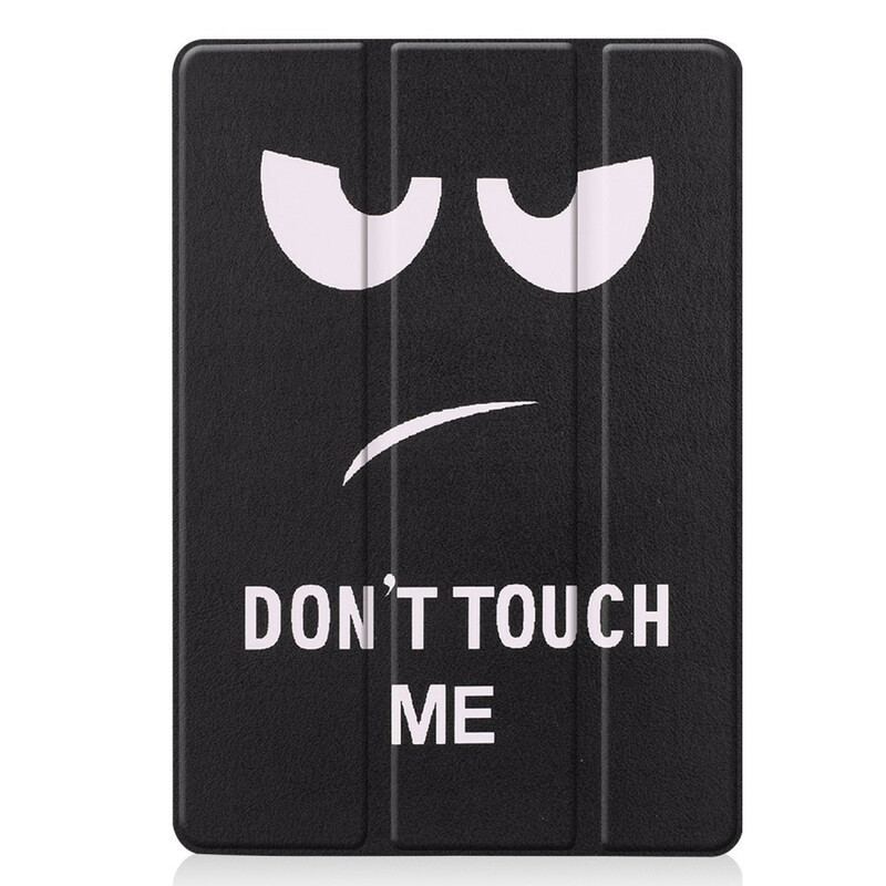 Capa inteligente iPad 10.2" (2019) Leatherette Don't Touch Me