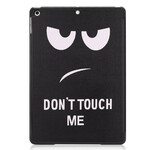 Capa inteligente iPad 10.2" (2019) Leatherette Don't Touch Me